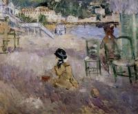 Morisot, Berthe - The Beach at Nice